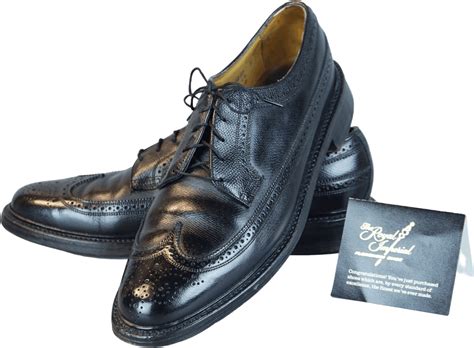 Black wingtip shoes + FREE SHIPPING .